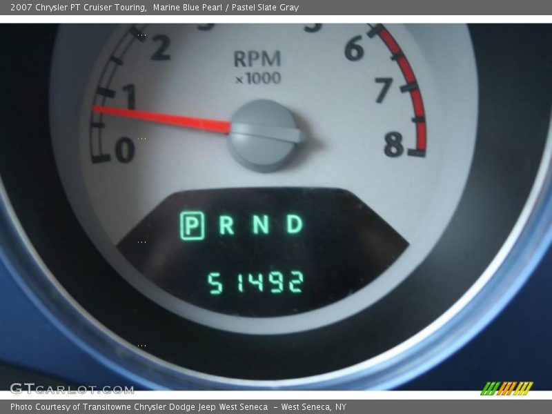 Marine Blue Pearl / Pastel Slate Gray 2007 Chrysler PT Cruiser Touring
