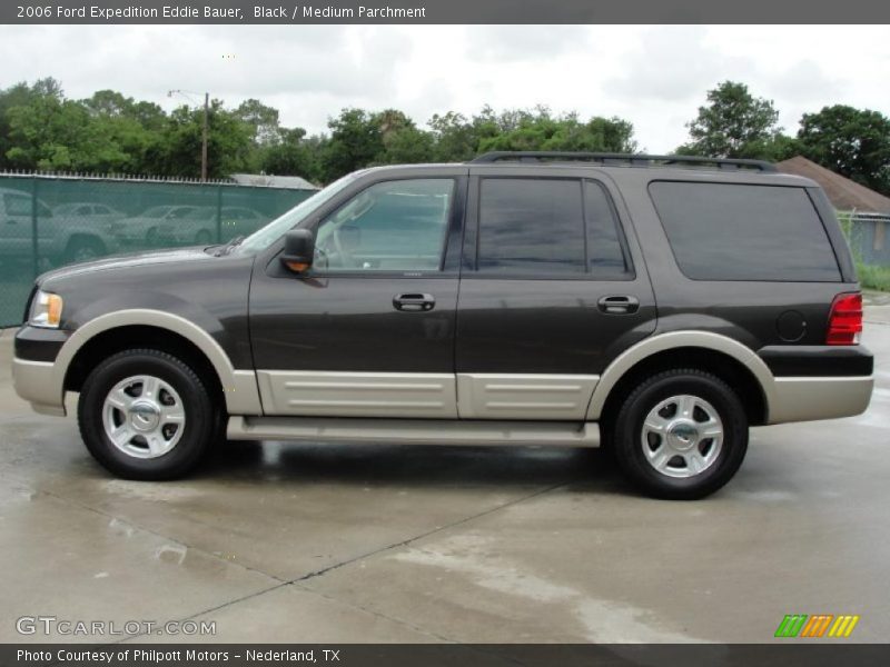 Black / Medium Parchment 2006 Ford Expedition Eddie Bauer
