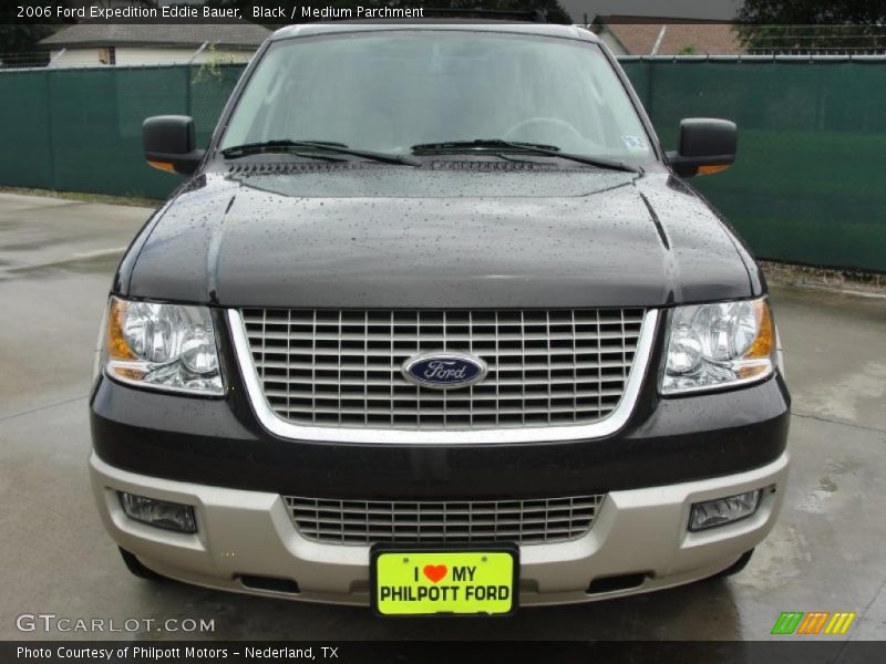 Black / Medium Parchment 2006 Ford Expedition Eddie Bauer