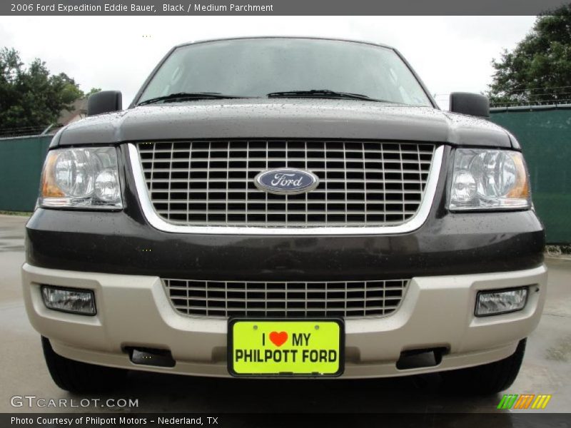 Black / Medium Parchment 2006 Ford Expedition Eddie Bauer