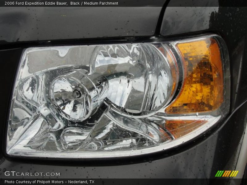 Black / Medium Parchment 2006 Ford Expedition Eddie Bauer