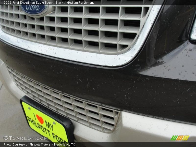 Black / Medium Parchment 2006 Ford Expedition Eddie Bauer