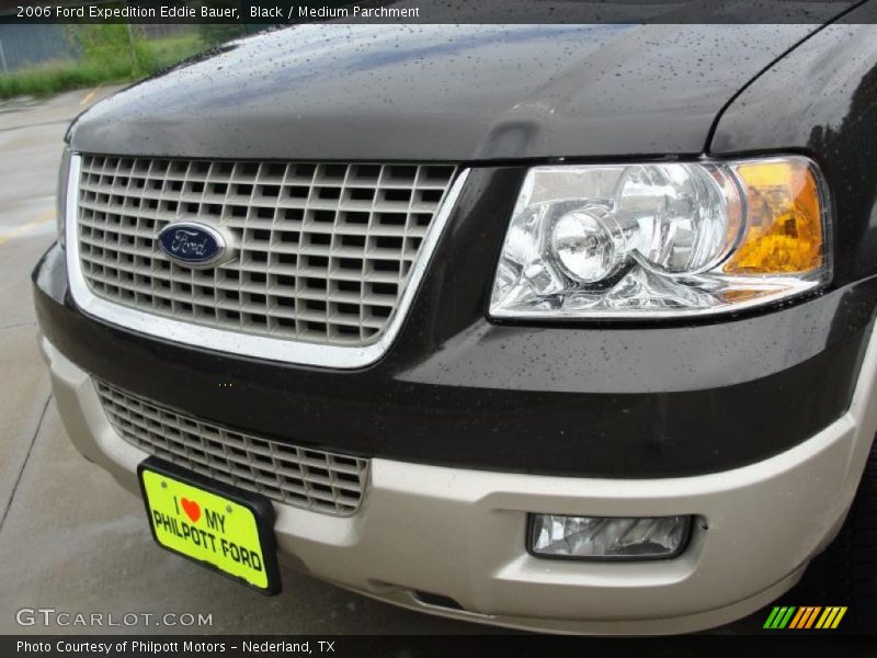 Black / Medium Parchment 2006 Ford Expedition Eddie Bauer