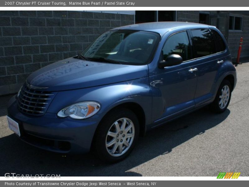 Marine Blue Pearl / Pastel Slate Gray 2007 Chrysler PT Cruiser Touring