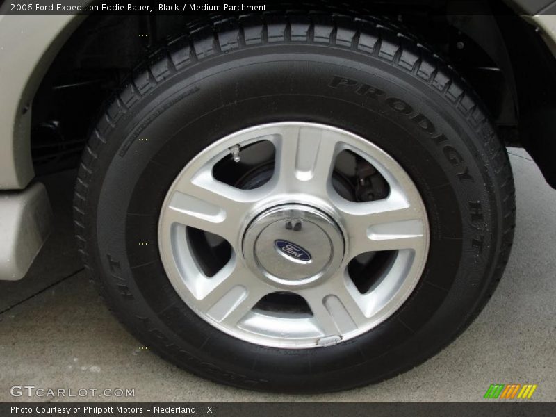Black / Medium Parchment 2006 Ford Expedition Eddie Bauer