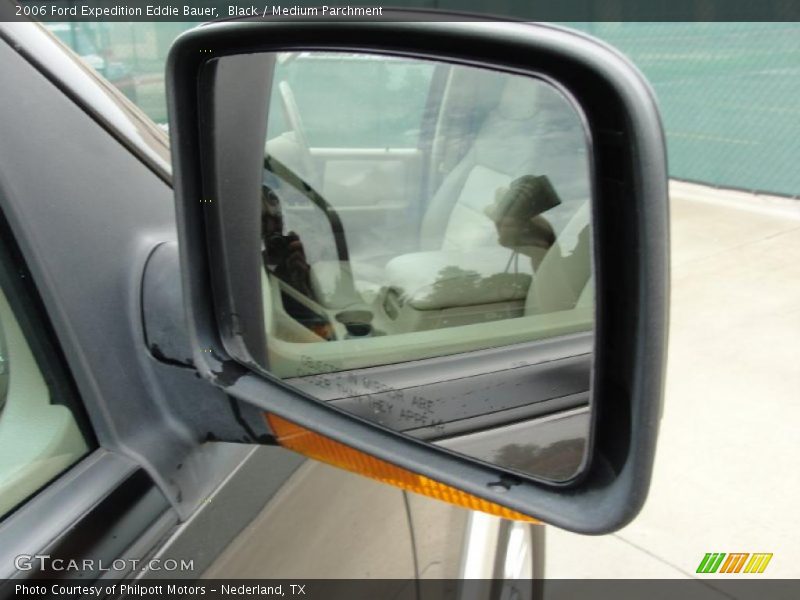 Black / Medium Parchment 2006 Ford Expedition Eddie Bauer