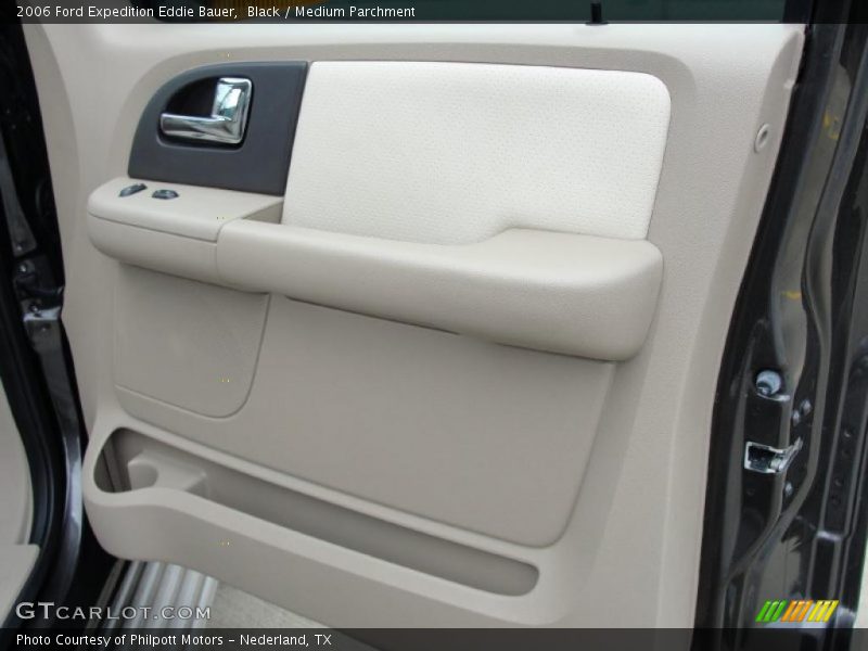 Black / Medium Parchment 2006 Ford Expedition Eddie Bauer