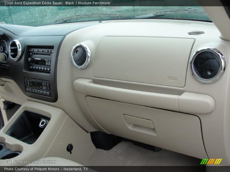 Black / Medium Parchment 2006 Ford Expedition Eddie Bauer