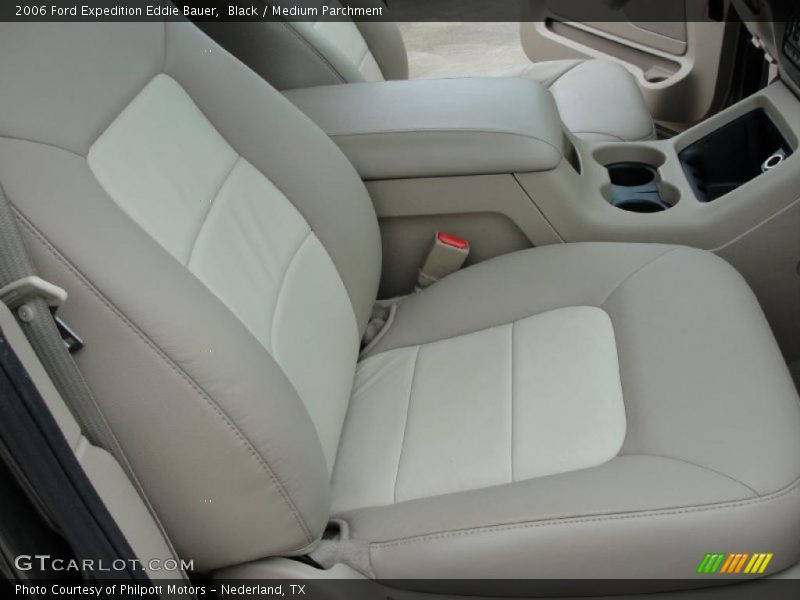 Black / Medium Parchment 2006 Ford Expedition Eddie Bauer