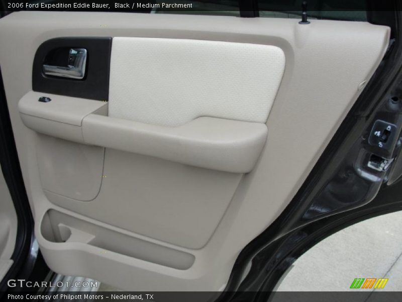 Black / Medium Parchment 2006 Ford Expedition Eddie Bauer