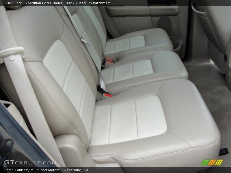 Black / Medium Parchment 2006 Ford Expedition Eddie Bauer