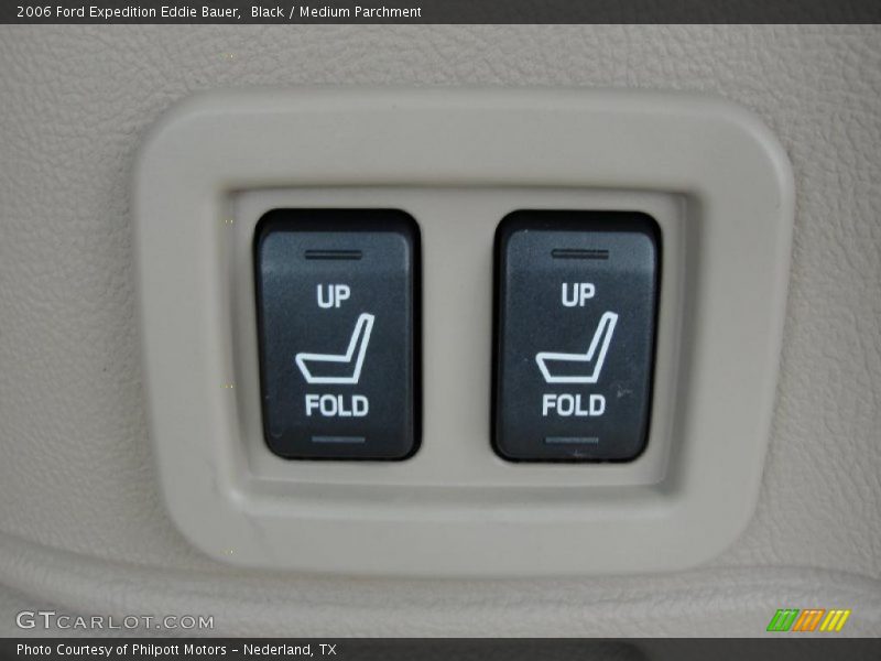 Black / Medium Parchment 2006 Ford Expedition Eddie Bauer