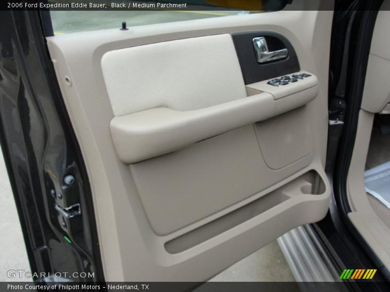 Black / Medium Parchment 2006 Ford Expedition Eddie Bauer