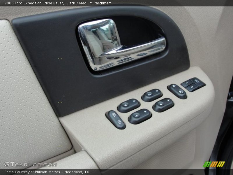 Black / Medium Parchment 2006 Ford Expedition Eddie Bauer