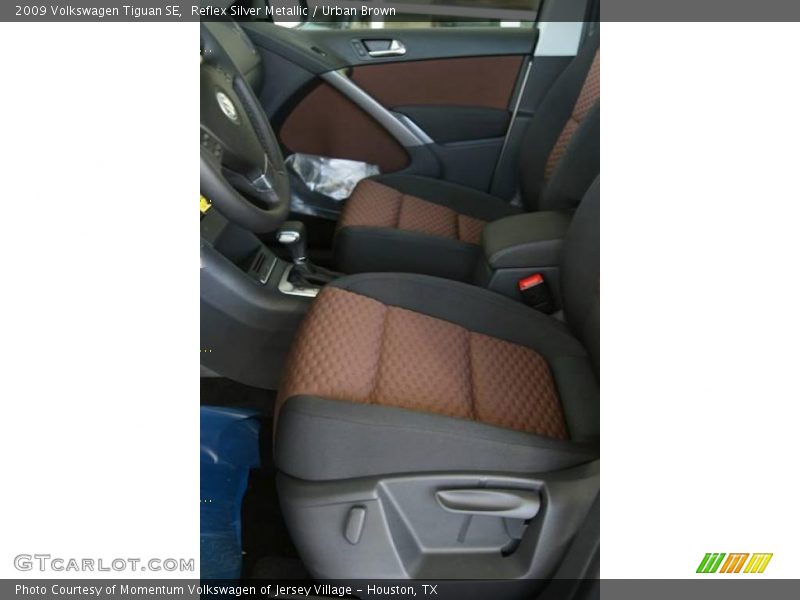Reflex Silver Metallic / Urban Brown 2009 Volkswagen Tiguan SE