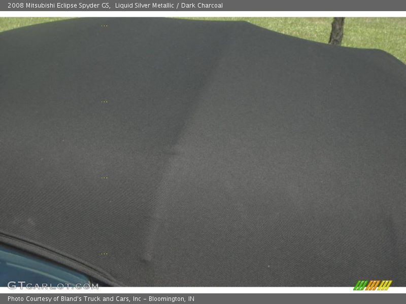 Liquid Silver Metallic / Dark Charcoal 2008 Mitsubishi Eclipse Spyder GS