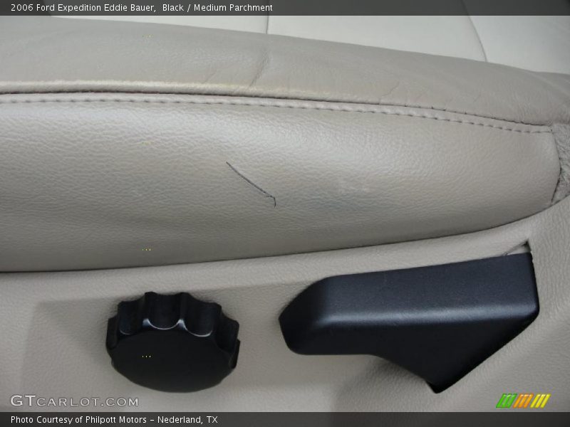 Black / Medium Parchment 2006 Ford Expedition Eddie Bauer