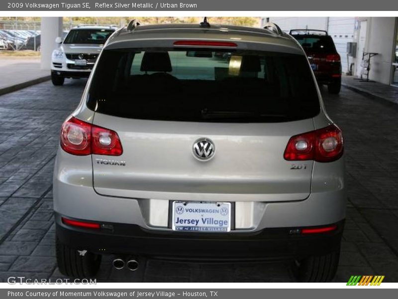 Reflex Silver Metallic / Urban Brown 2009 Volkswagen Tiguan SE