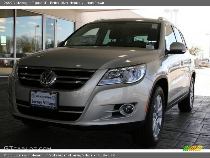 Reflex Silver Metallic / Urban Brown 2009 Volkswagen Tiguan SE