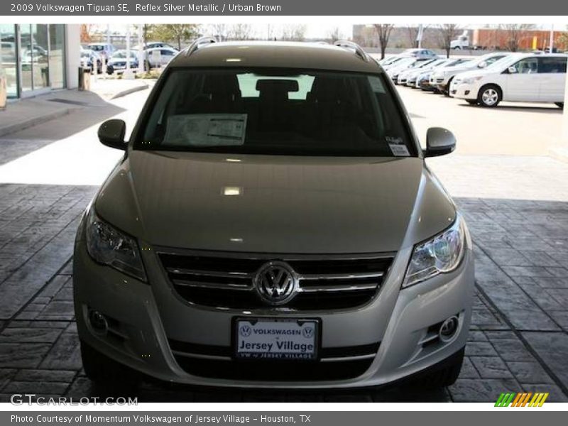 Reflex Silver Metallic / Urban Brown 2009 Volkswagen Tiguan SE