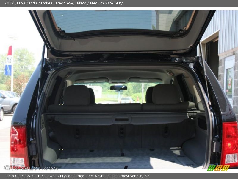 Black / Medium Slate Gray 2007 Jeep Grand Cherokee Laredo 4x4