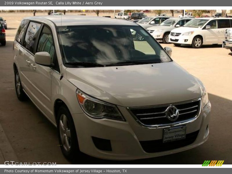 Calla Lilly White / Aero Grey 2009 Volkswagen Routan SE