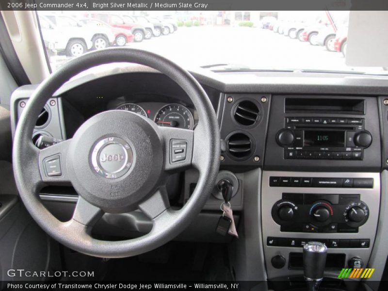 Bright Silver Metallic / Medium Slate Gray 2006 Jeep Commander 4x4