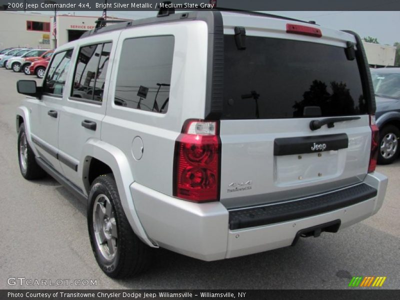 Bright Silver Metallic / Medium Slate Gray 2006 Jeep Commander 4x4