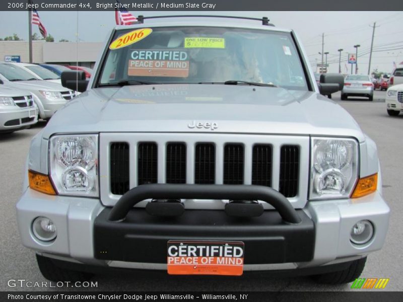 Bright Silver Metallic / Medium Slate Gray 2006 Jeep Commander 4x4