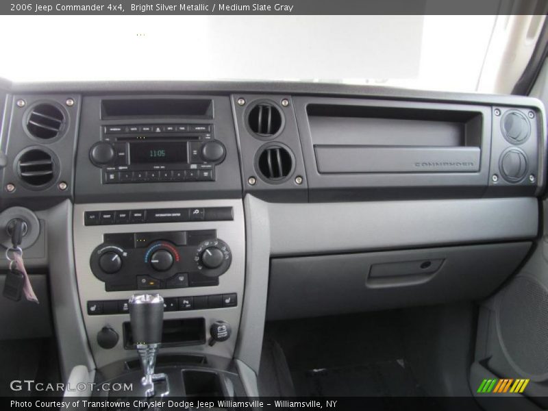 Bright Silver Metallic / Medium Slate Gray 2006 Jeep Commander 4x4