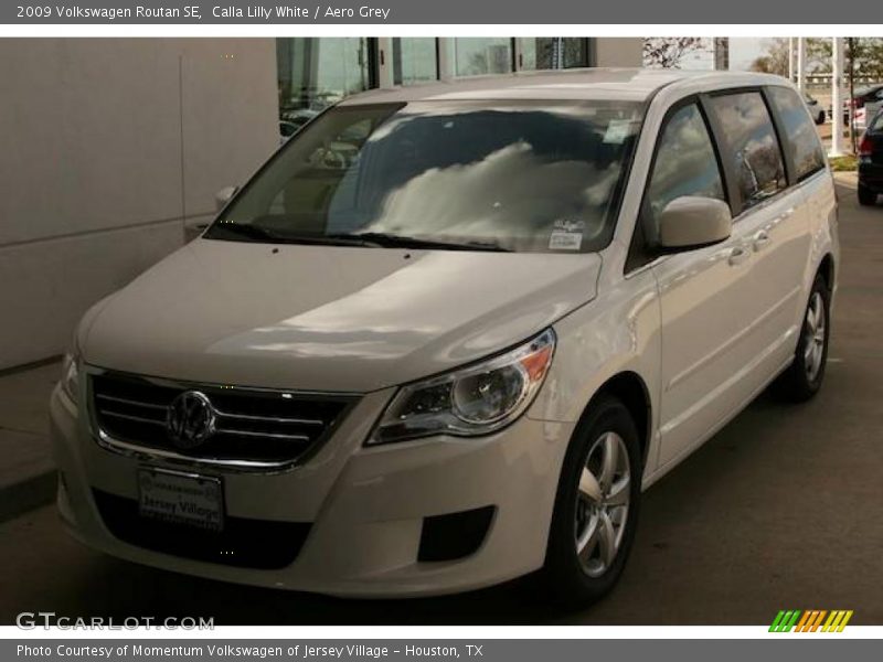 Calla Lilly White / Aero Grey 2009 Volkswagen Routan SE