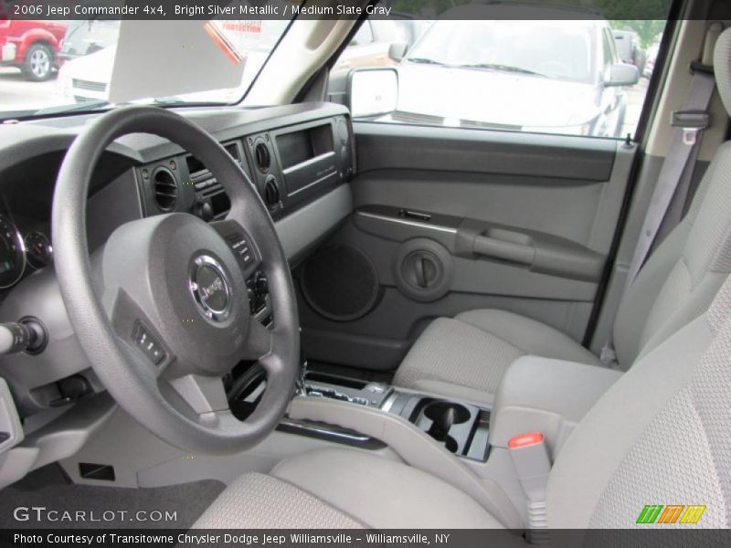 Bright Silver Metallic / Medium Slate Gray 2006 Jeep Commander 4x4