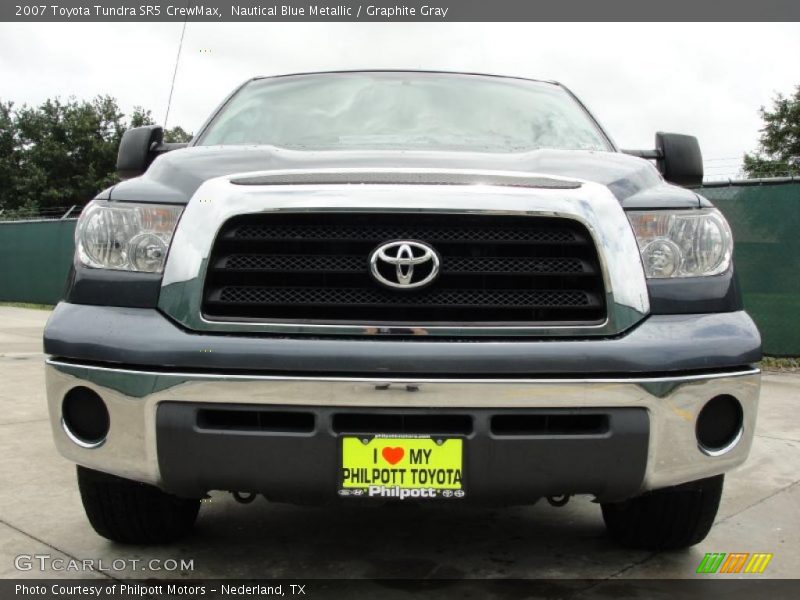 Nautical Blue Metallic / Graphite Gray 2007 Toyota Tundra SR5 CrewMax