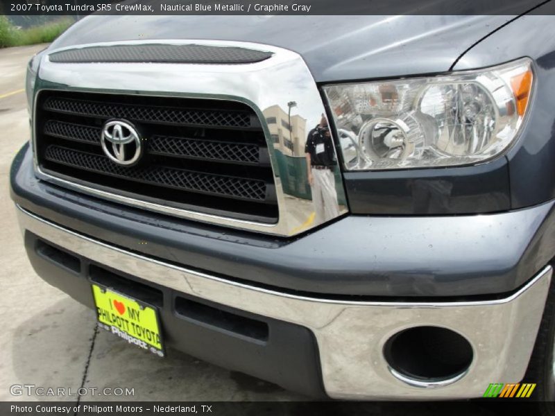 Nautical Blue Metallic / Graphite Gray 2007 Toyota Tundra SR5 CrewMax