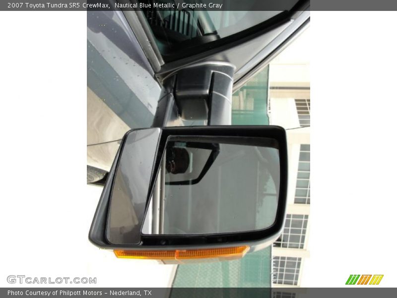 Nautical Blue Metallic / Graphite Gray 2007 Toyota Tundra SR5 CrewMax