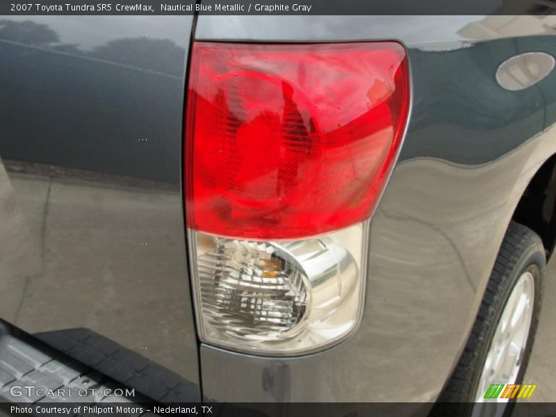 Nautical Blue Metallic / Graphite Gray 2007 Toyota Tundra SR5 CrewMax