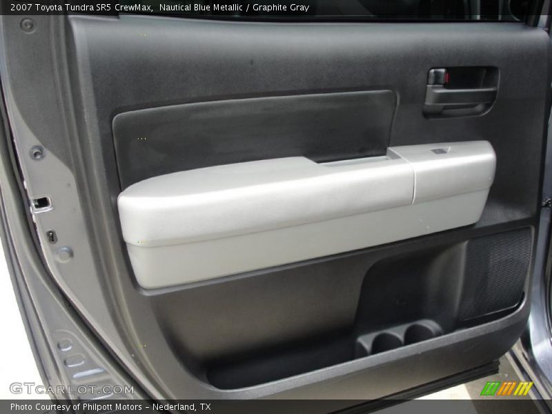 Nautical Blue Metallic / Graphite Gray 2007 Toyota Tundra SR5 CrewMax