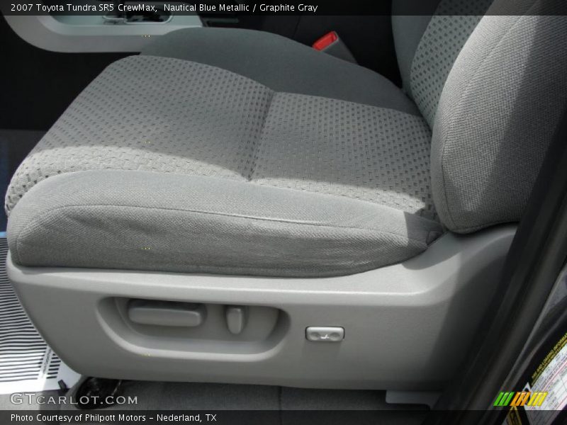 Nautical Blue Metallic / Graphite Gray 2007 Toyota Tundra SR5 CrewMax