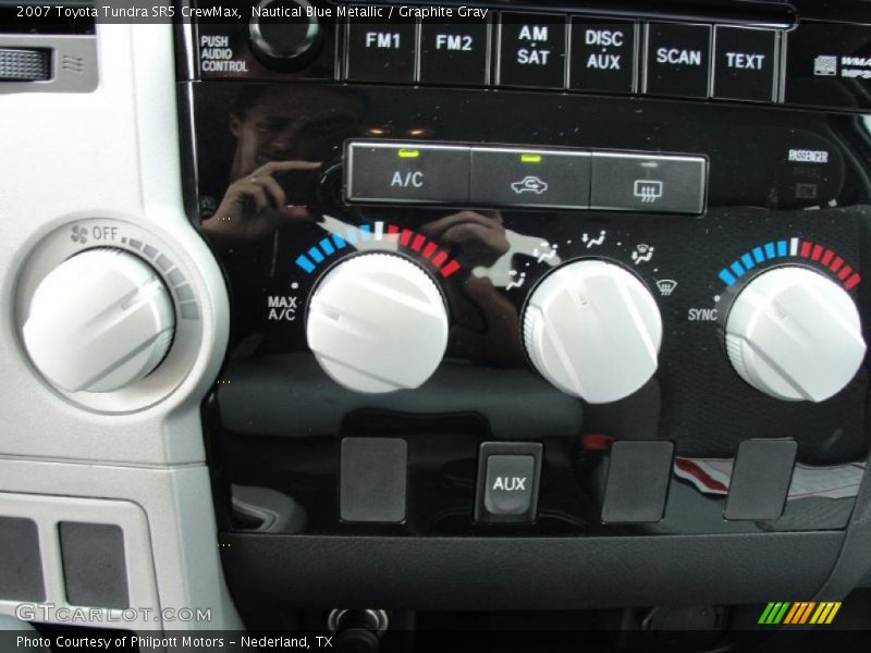 Nautical Blue Metallic / Graphite Gray 2007 Toyota Tundra SR5 CrewMax