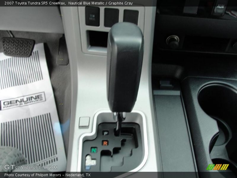 Nautical Blue Metallic / Graphite Gray 2007 Toyota Tundra SR5 CrewMax