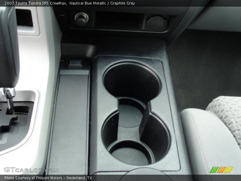Nautical Blue Metallic / Graphite Gray 2007 Toyota Tundra SR5 CrewMax