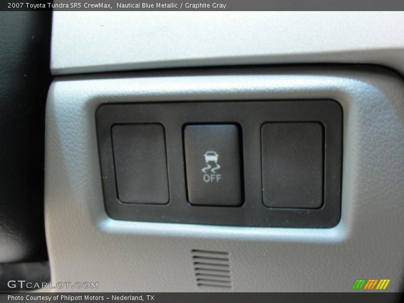 Nautical Blue Metallic / Graphite Gray 2007 Toyota Tundra SR5 CrewMax