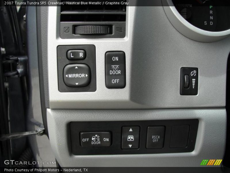 Nautical Blue Metallic / Graphite Gray 2007 Toyota Tundra SR5 CrewMax