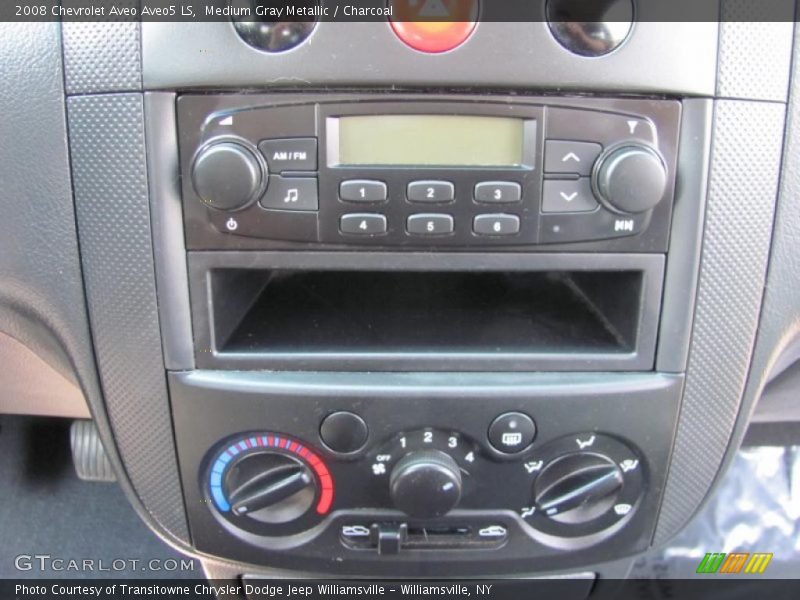 Medium Gray Metallic / Charcoal 2008 Chevrolet Aveo Aveo5 LS