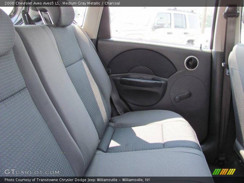 Medium Gray Metallic / Charcoal 2008 Chevrolet Aveo Aveo5 LS