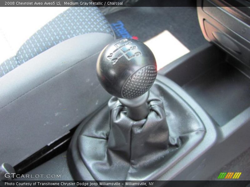 Medium Gray Metallic / Charcoal 2008 Chevrolet Aveo Aveo5 LS