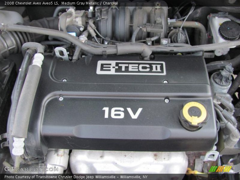 Medium Gray Metallic / Charcoal 2008 Chevrolet Aveo Aveo5 LS