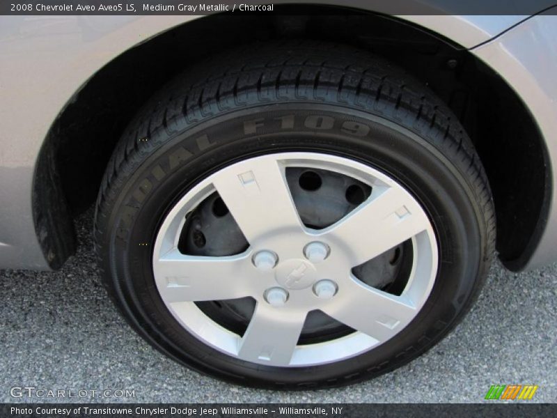 Medium Gray Metallic / Charcoal 2008 Chevrolet Aveo Aveo5 LS