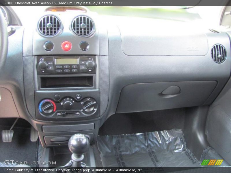 Medium Gray Metallic / Charcoal 2008 Chevrolet Aveo Aveo5 LS