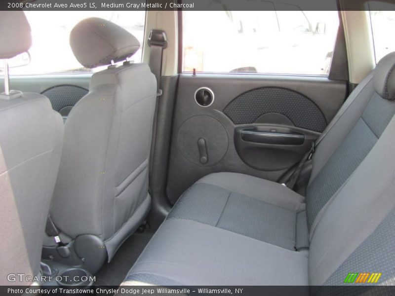 Medium Gray Metallic / Charcoal 2008 Chevrolet Aveo Aveo5 LS